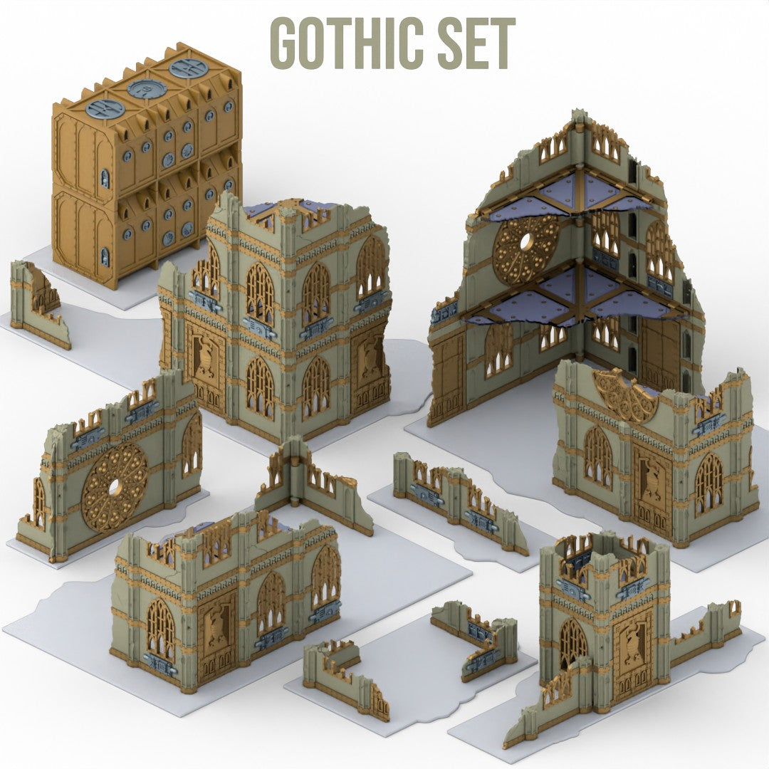11th Edition Foldable terrain (unpainted)