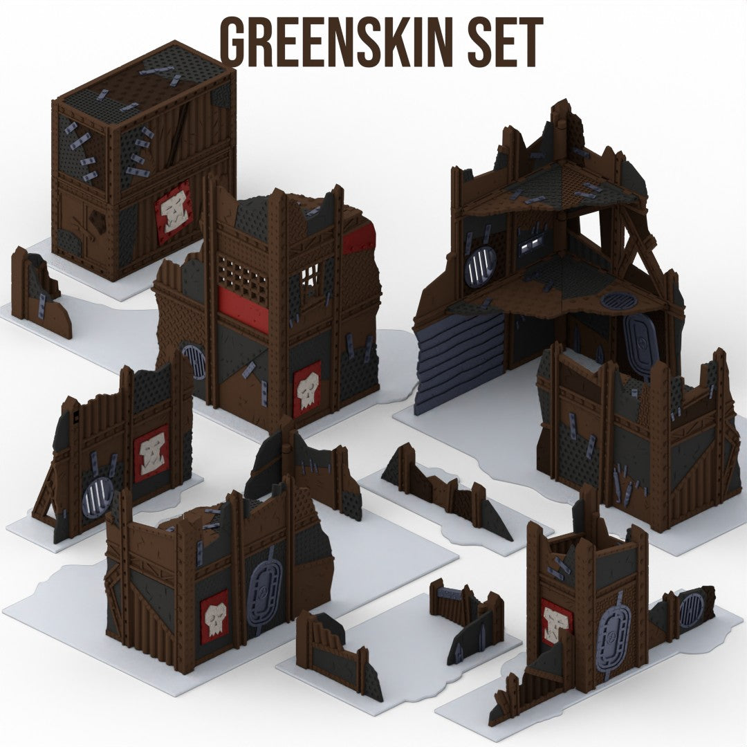 11th Edition Foldable terrain (unpainted)