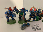Chaos Space Marines x 6, Metal OOP