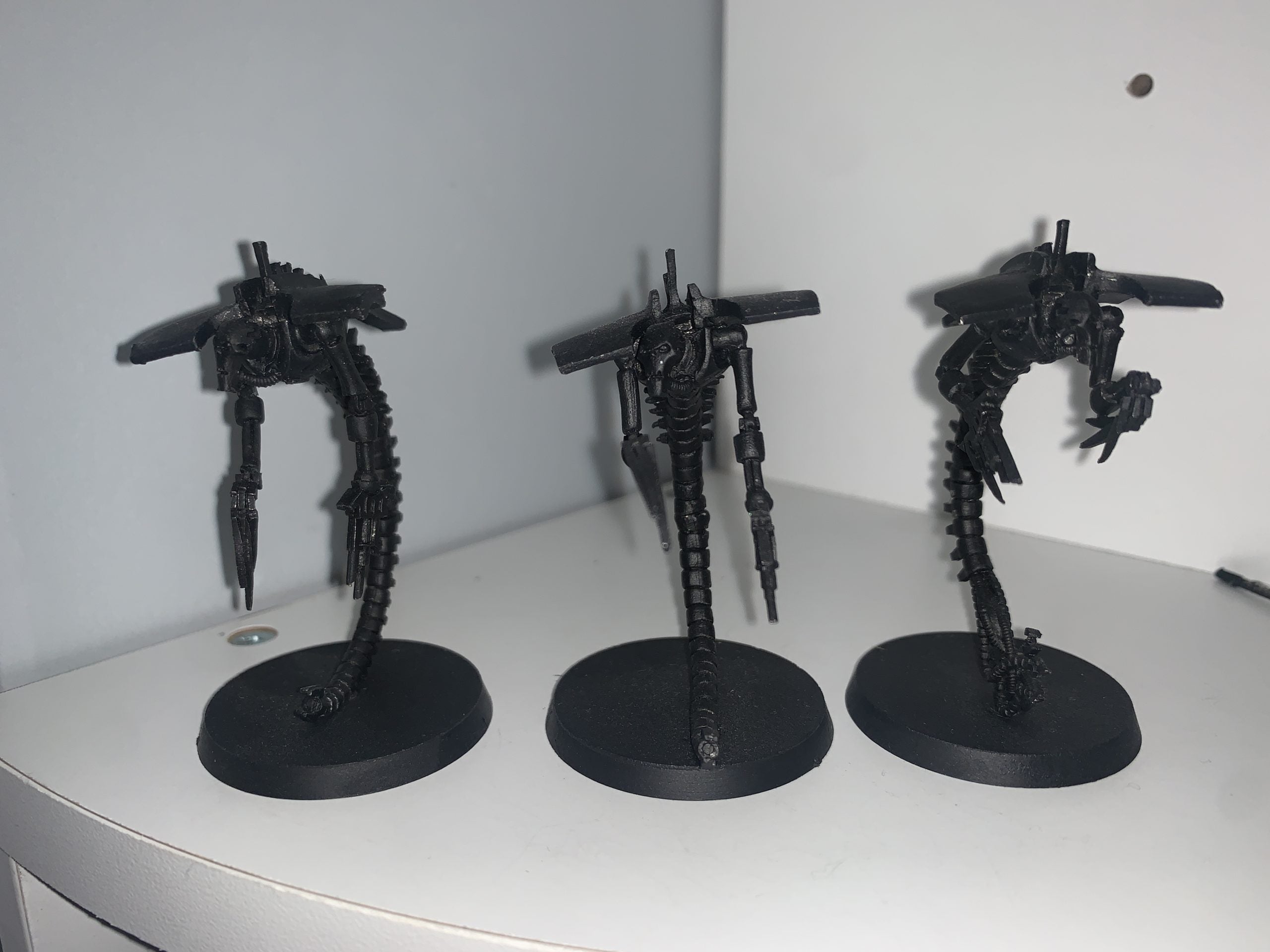 3 x Canoptek Wraiths Metal OOP