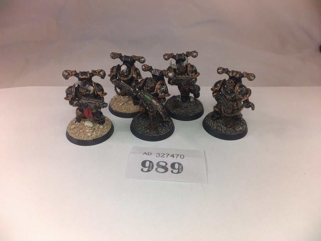 Chaos Space Marine Legionaries x5