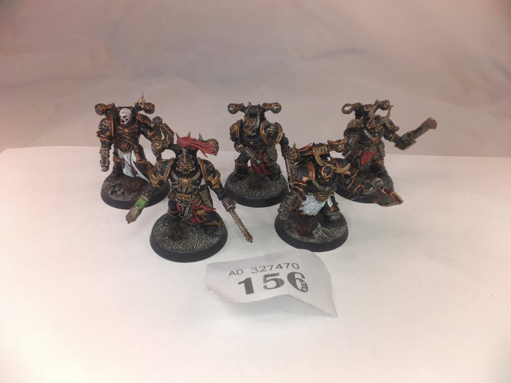 Chaos Space Marine Legionaries x5