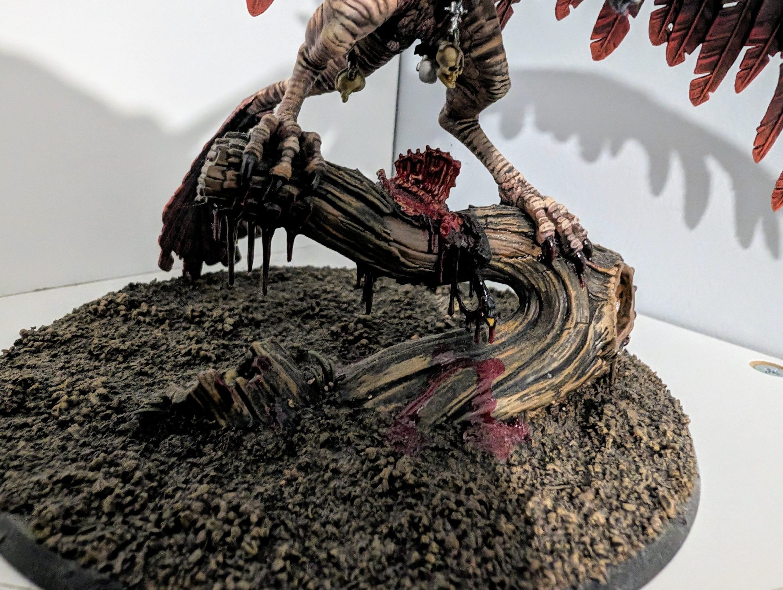 Gobsprakk / Killaboss on Corpse-Rippa Vulcha (Well Painted)