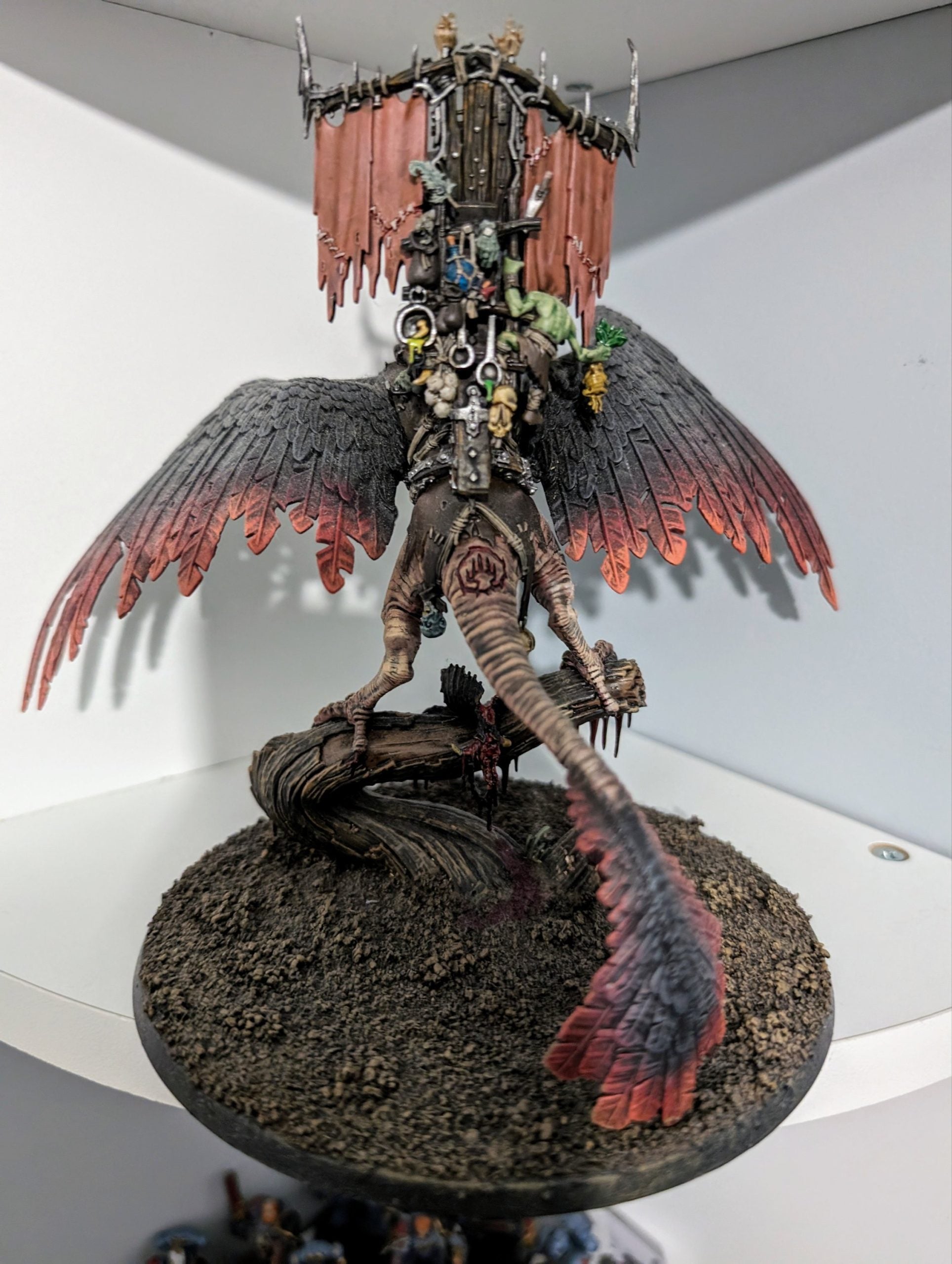 Gobsprakk / Killaboss on Corpse-Rippa Vulcha (Well Painted)