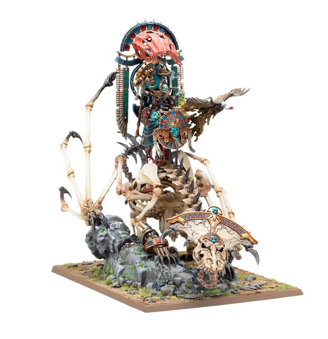 Liche Priest on Necrolith Bone Dragon