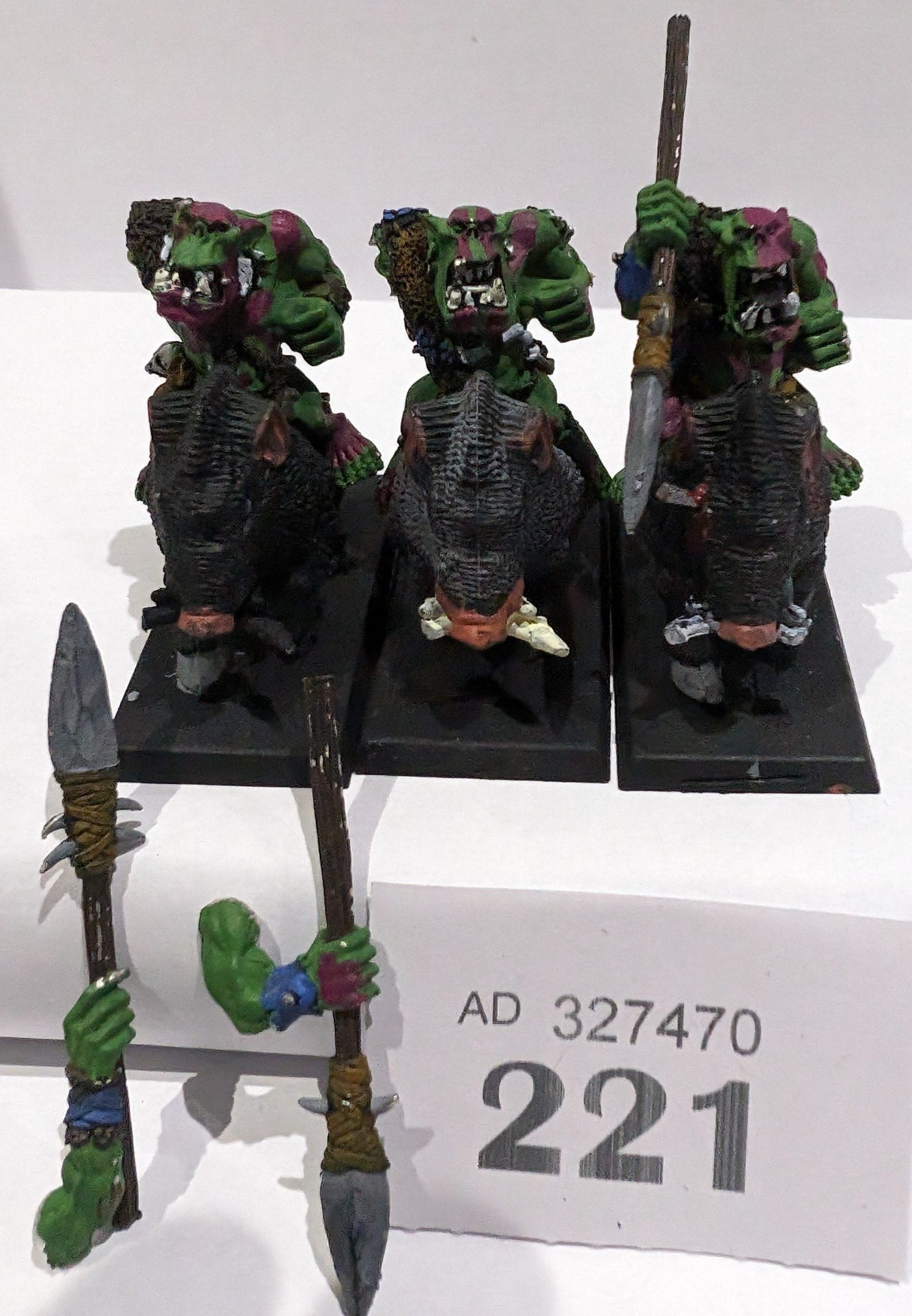 Savage Orc Boar Boyz (3 Metal Models OOP)