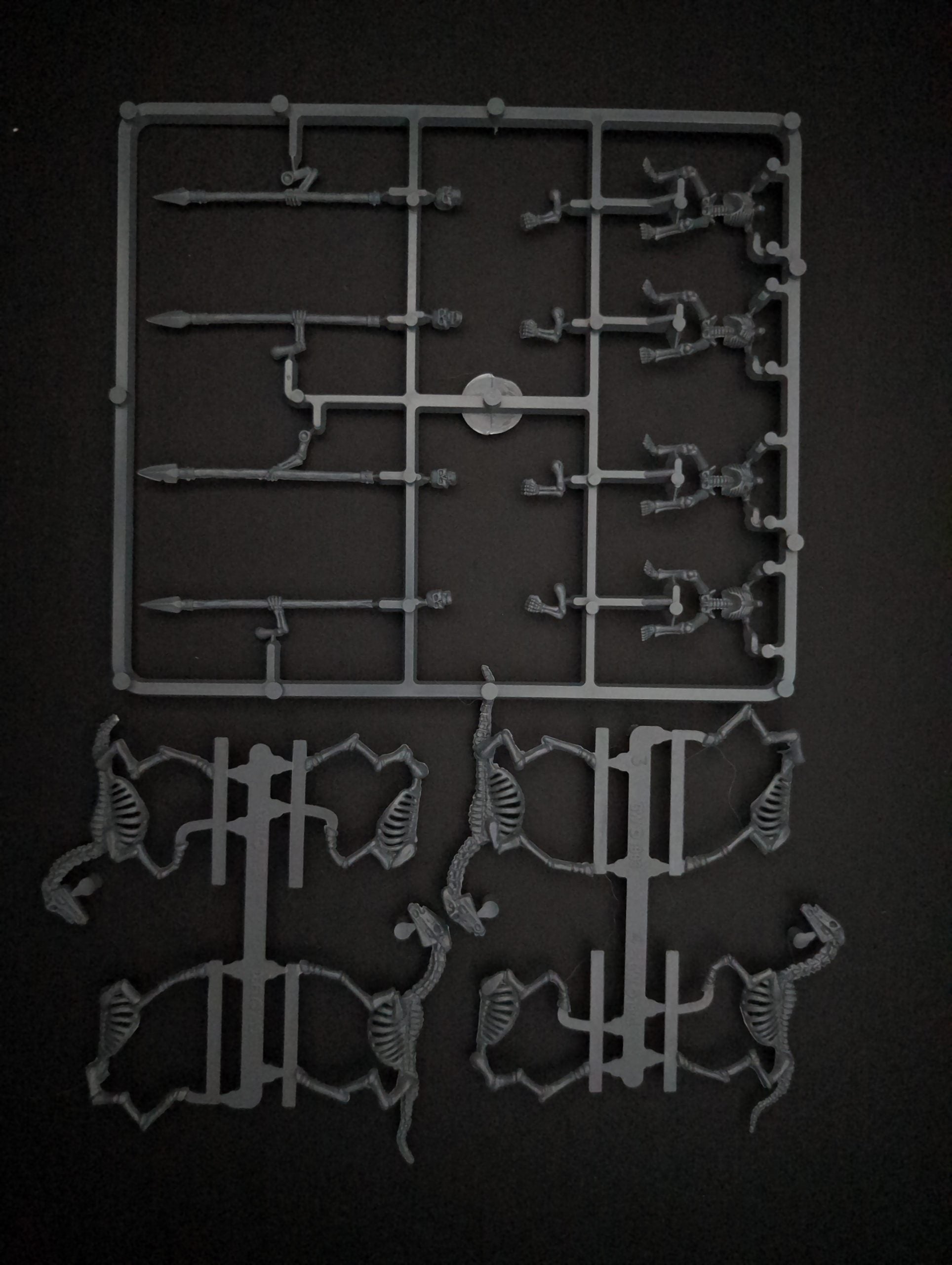 4 x Skeleton Horsemen