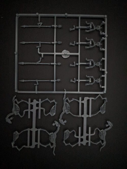 4 x Skeleton Horsemen