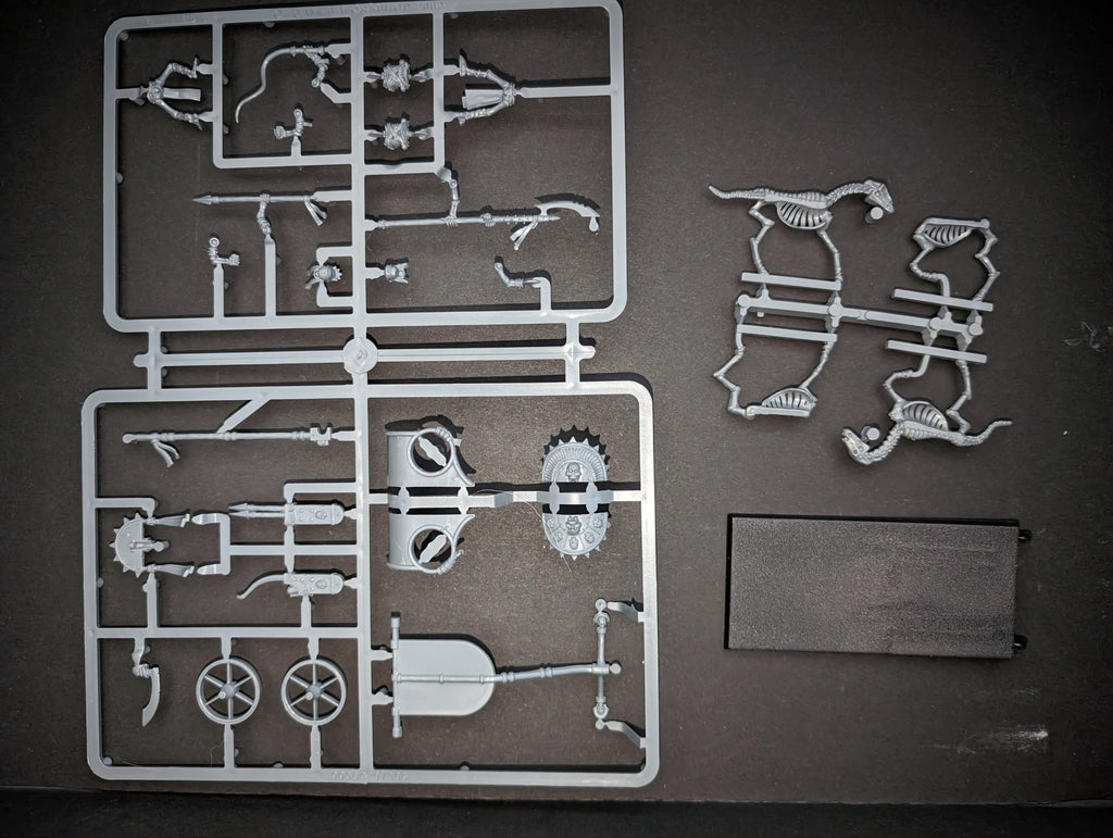 3 x Skeleton Chariots