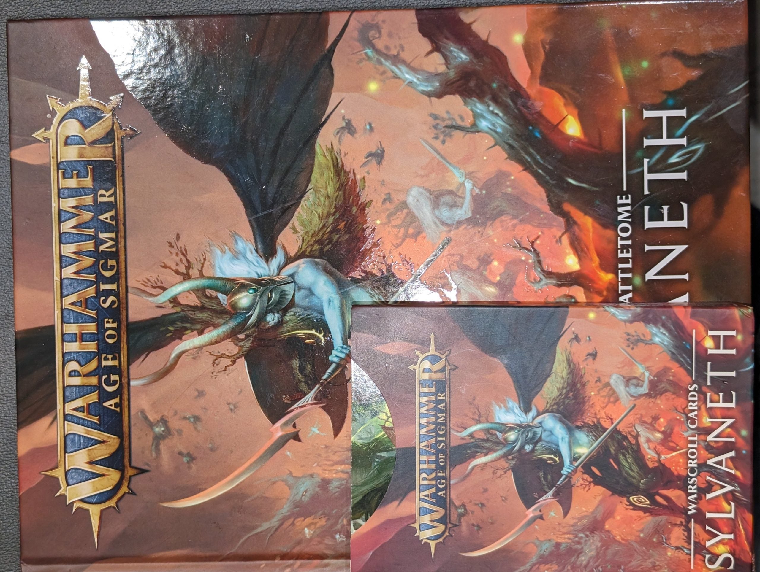 Battletome: Sylvaneth and cards (Previous Edition)