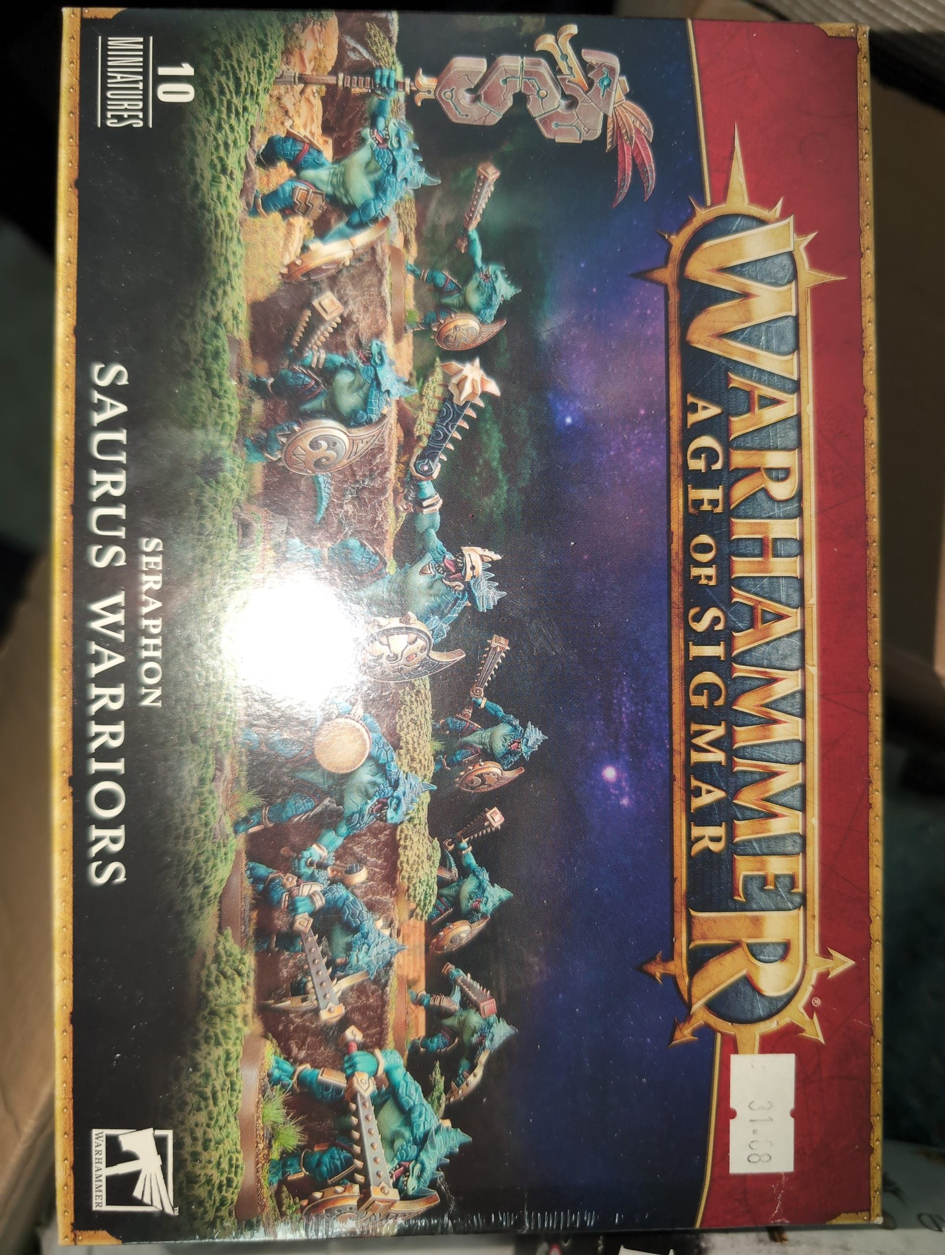 Saurus Warriors on sprue (no box)