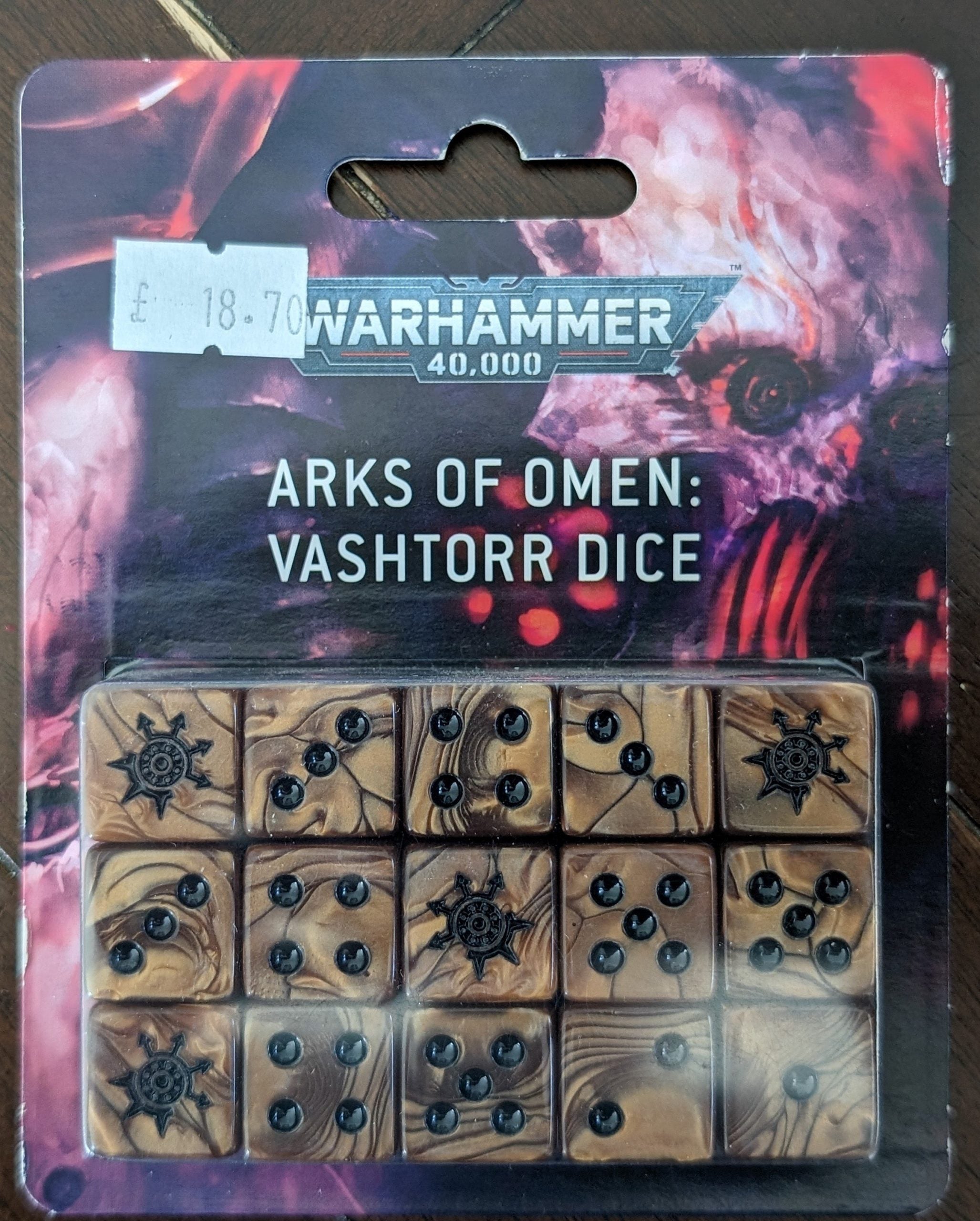 Arks of Oman, Vashtorr Dice