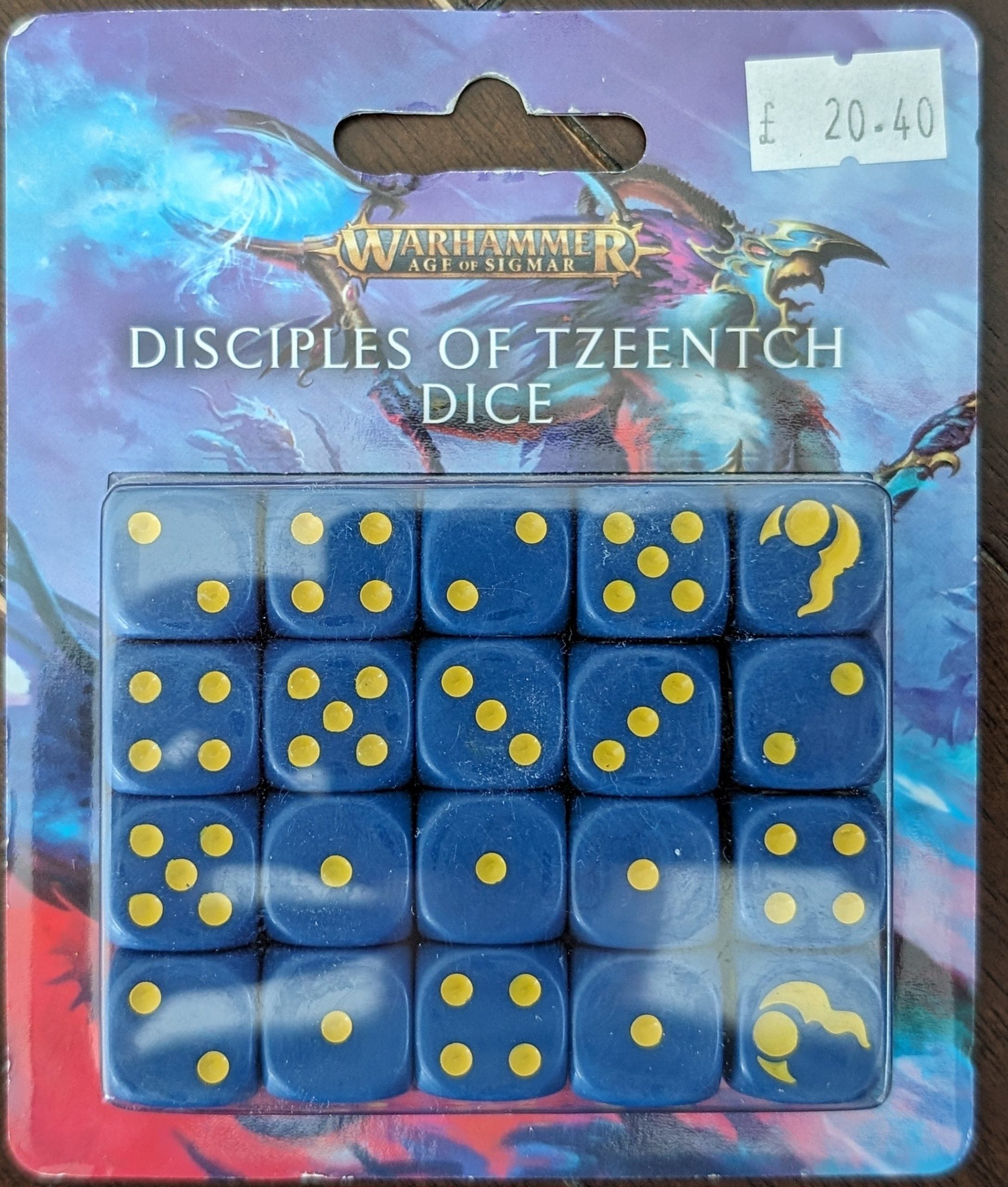 Disciples of Tzeentch: Dice