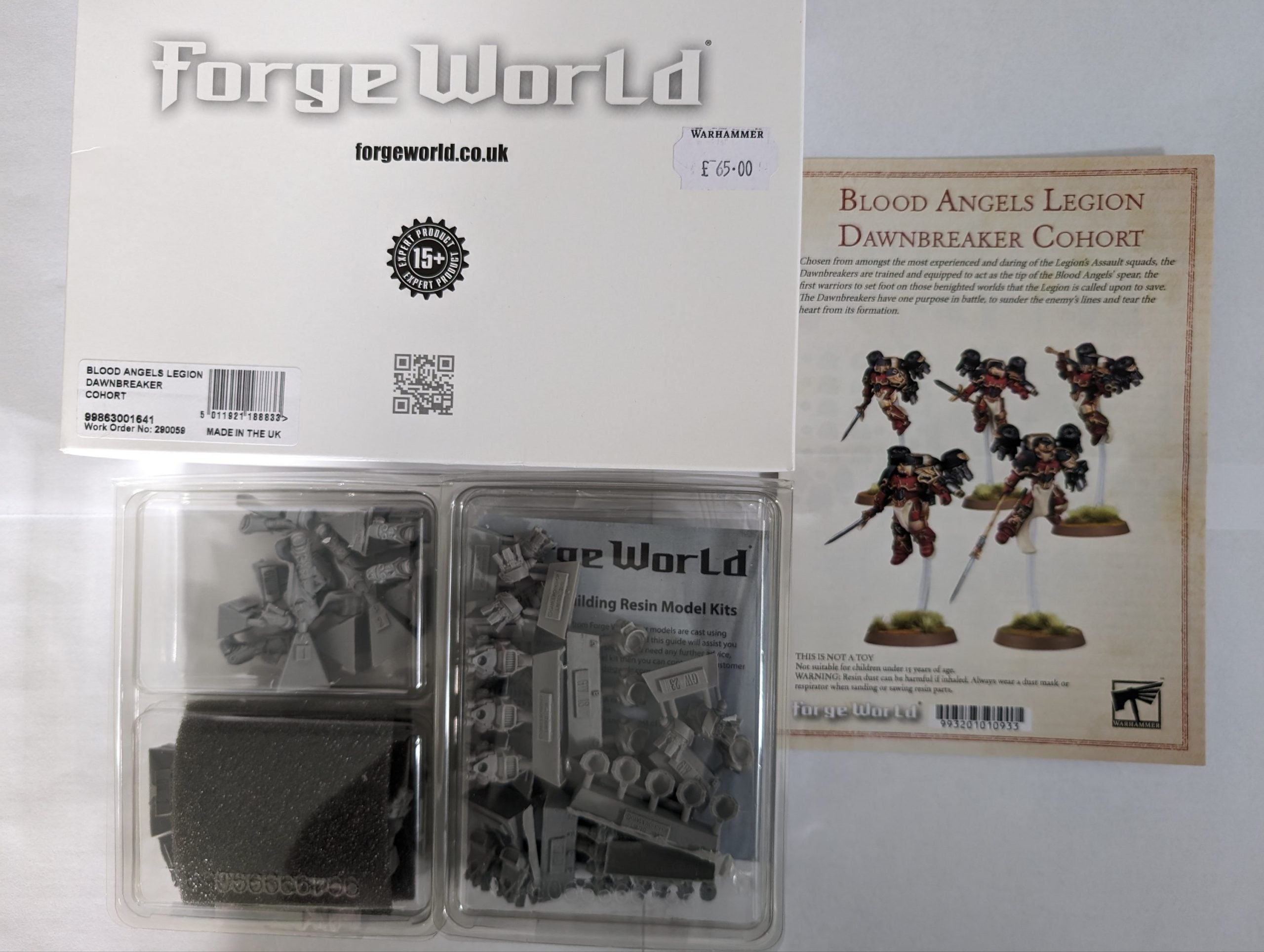 Blood Angels Dawnbreaker Cohort (New, in box)
