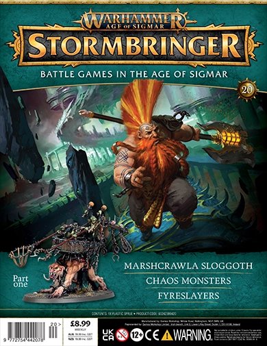 Stormbringer Issues 20&amp;21 - Marshcrawler Sloggoth