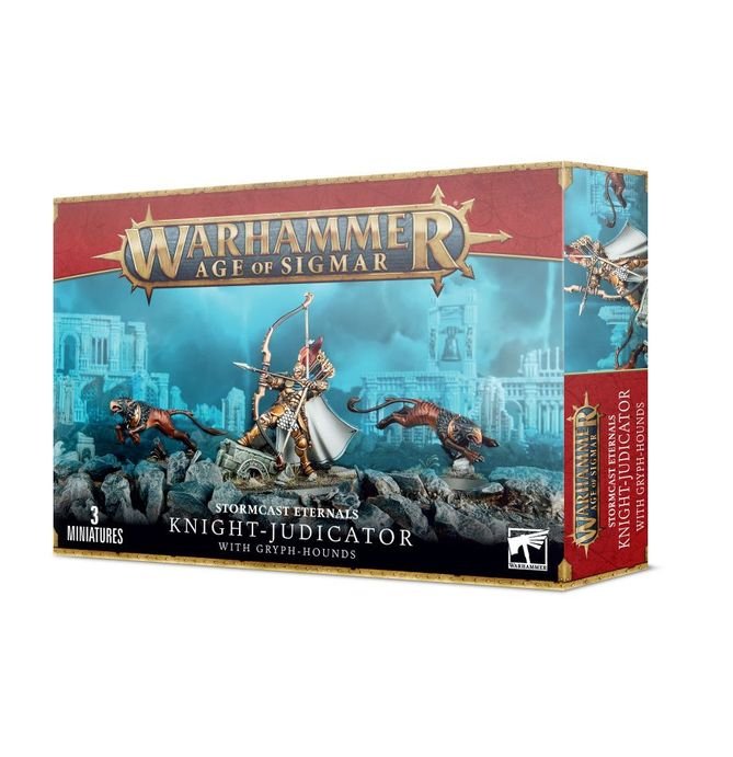 Knight-Judicator with Gryph-hounds (On Sprue)