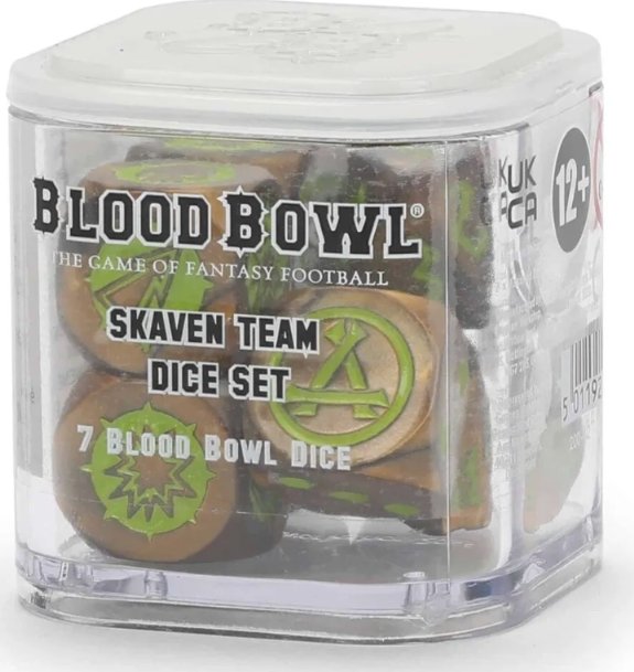 Skaven Blood Bowl Dice