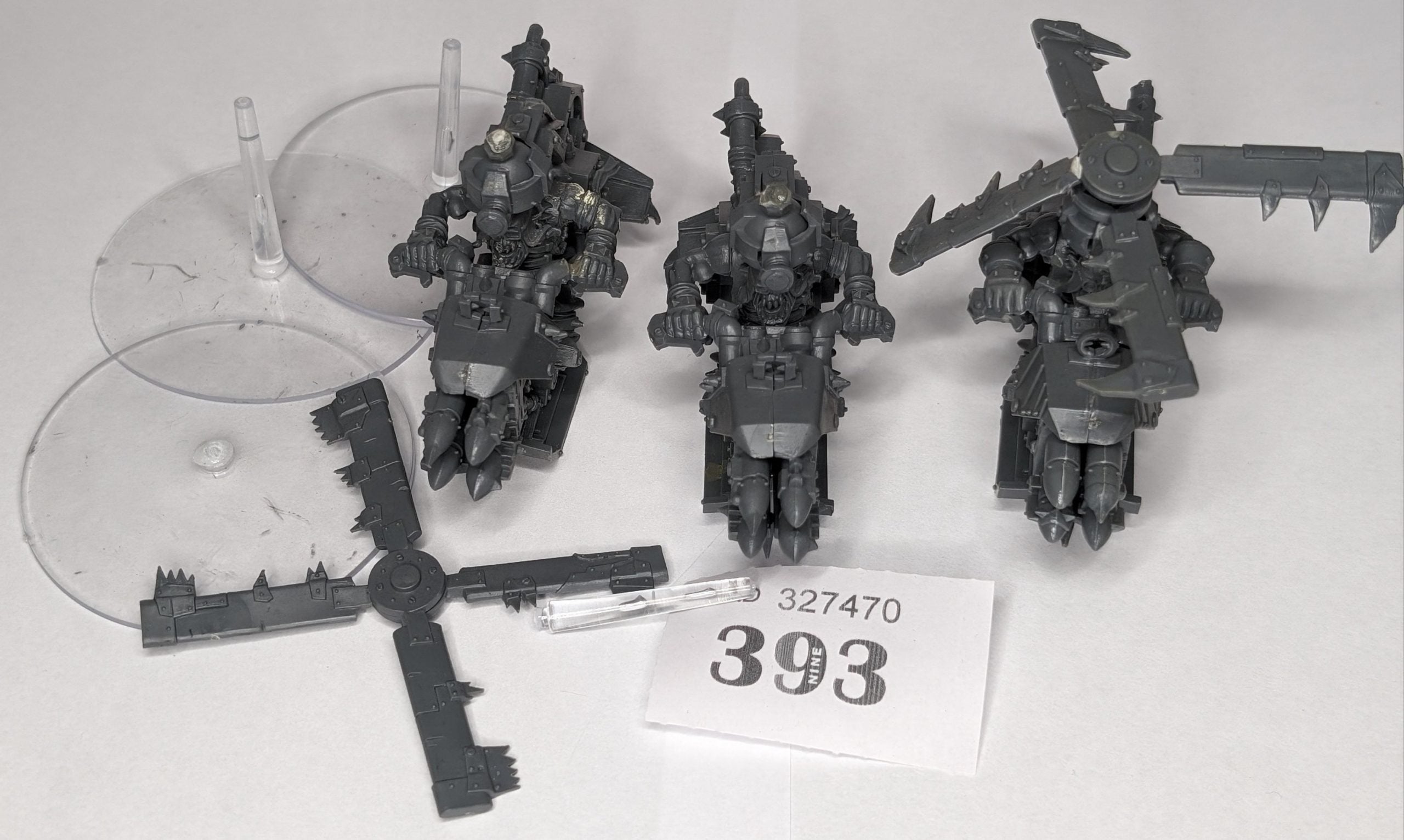 3 x Deffkopta need repair, 1x blades missing
