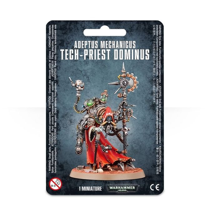 Tech-Priest Dominus on Sprue