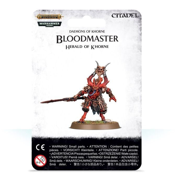 Bloodmaster, Herald of Khorne on Sprue (No box)