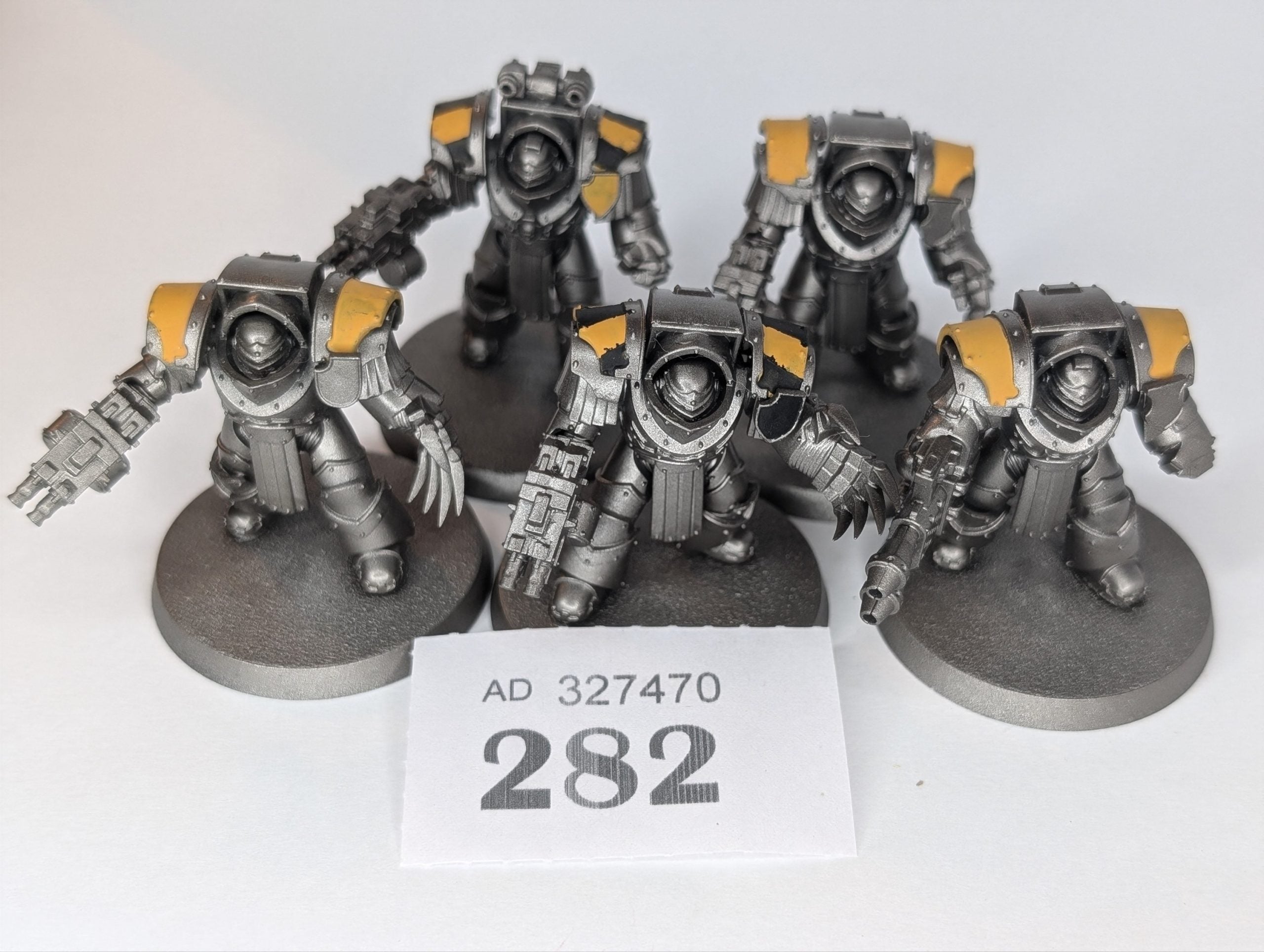 Iron Warriors Cataphractii Terminator Squad