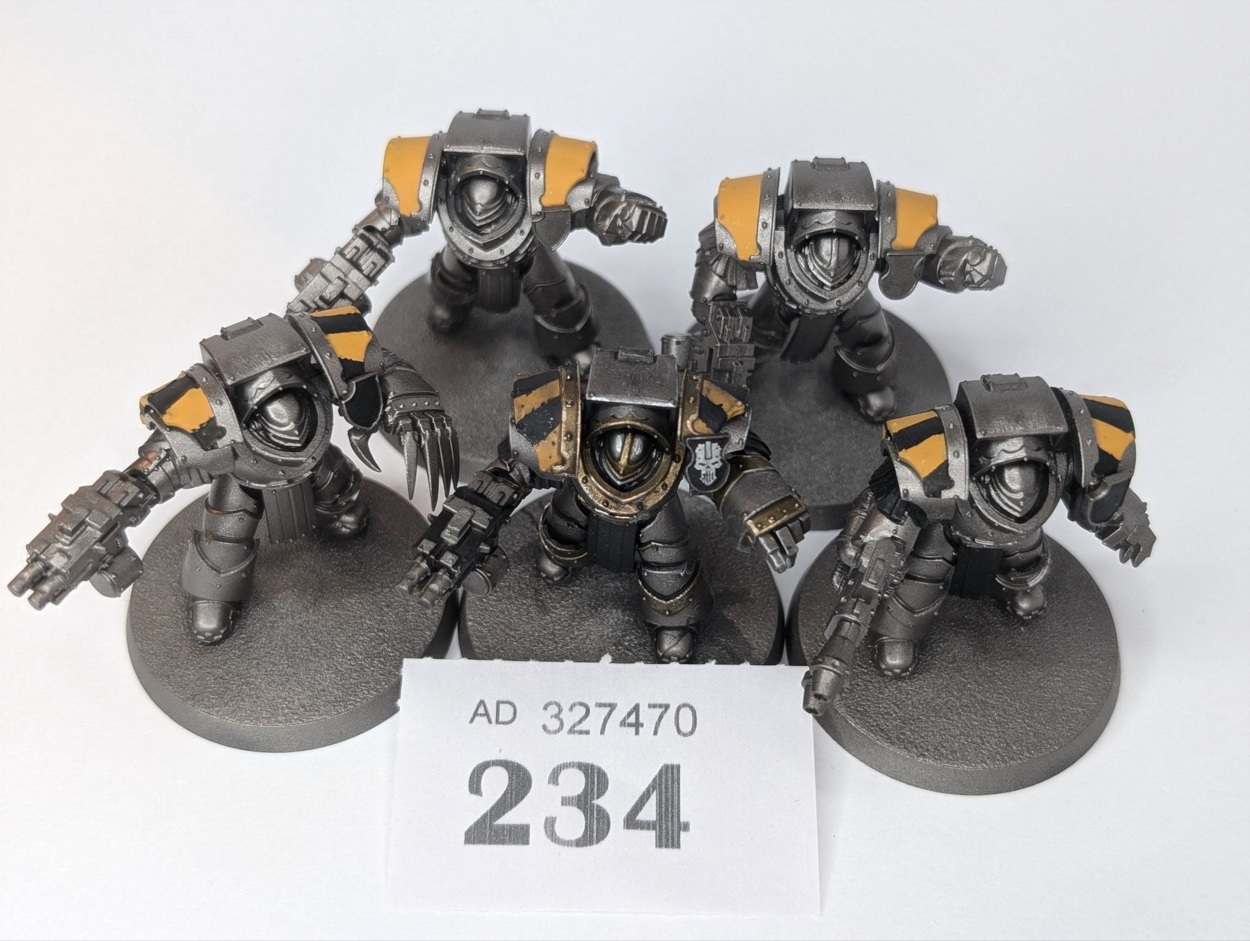 Iron Warriors Cataphractii Terminator Squad