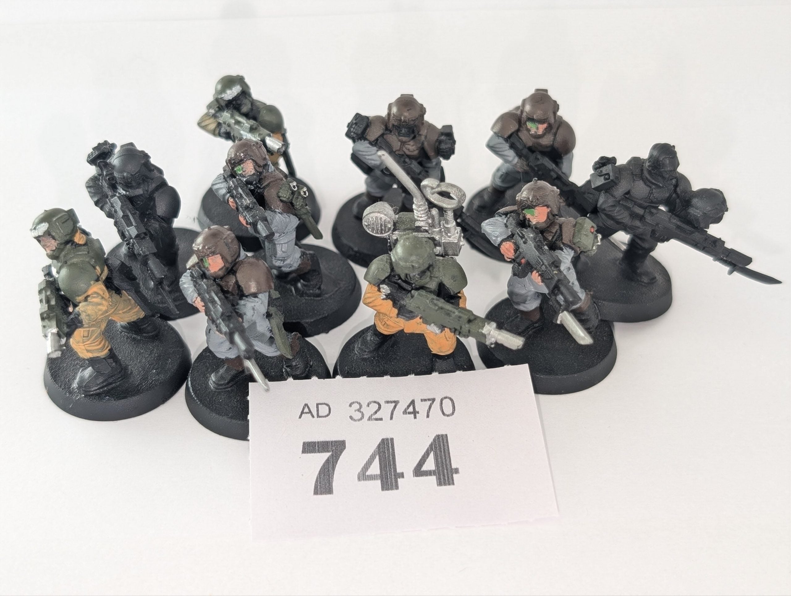 10 Cadian Guardsmen
