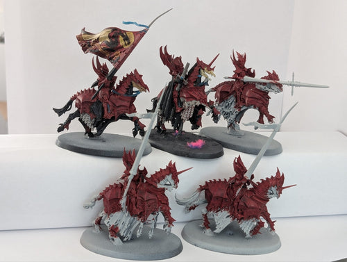 5 Blood Knights Built