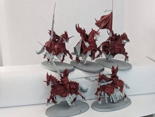 5 Blood Knights Built