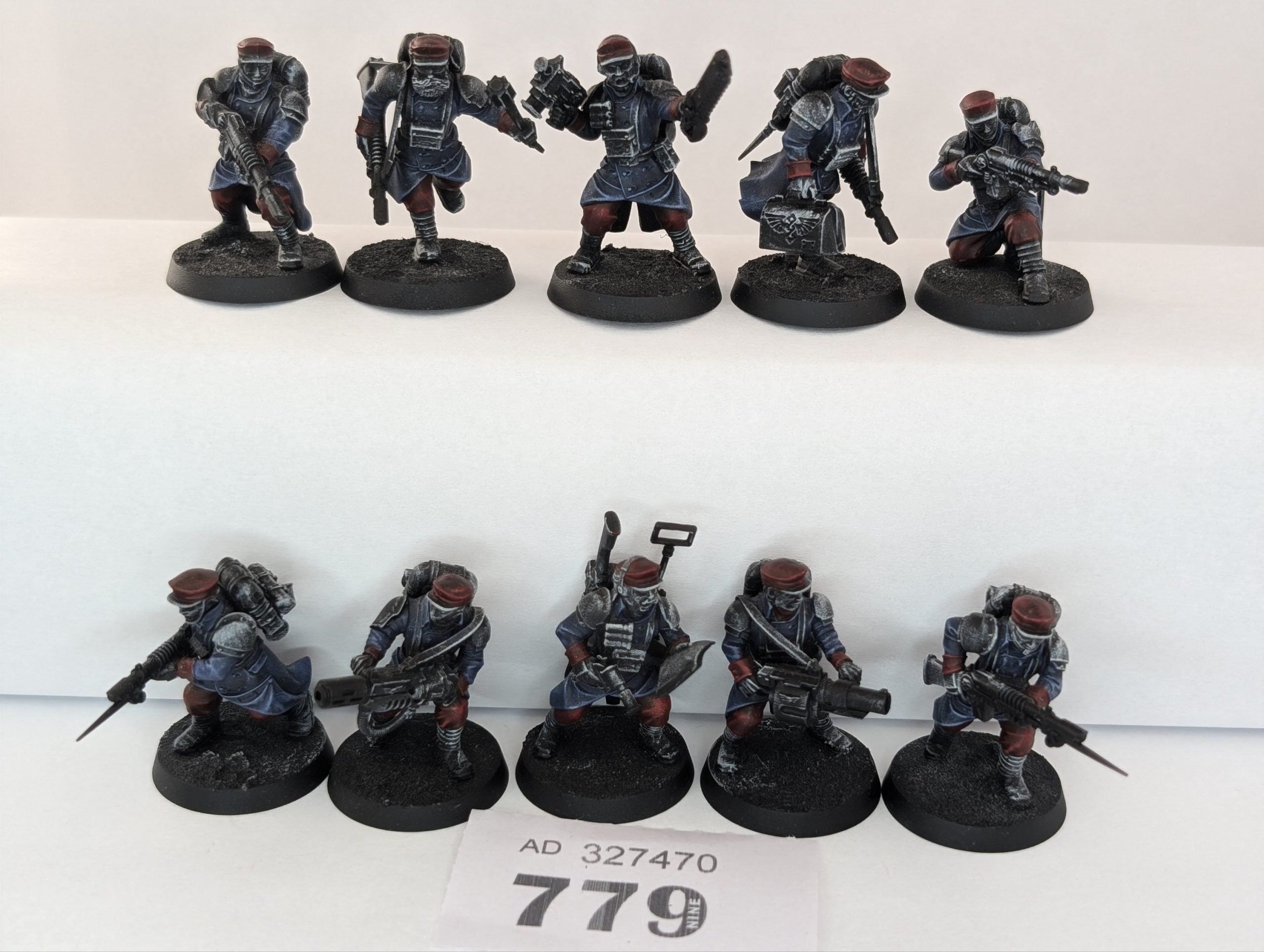 Veteran Guardsmen, Converted Krieg