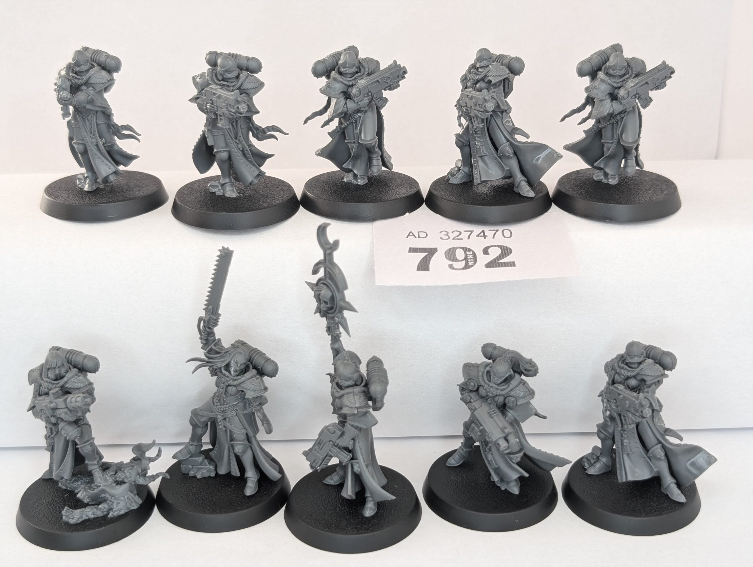 Battle Sisters Squad Slaanesh Themed