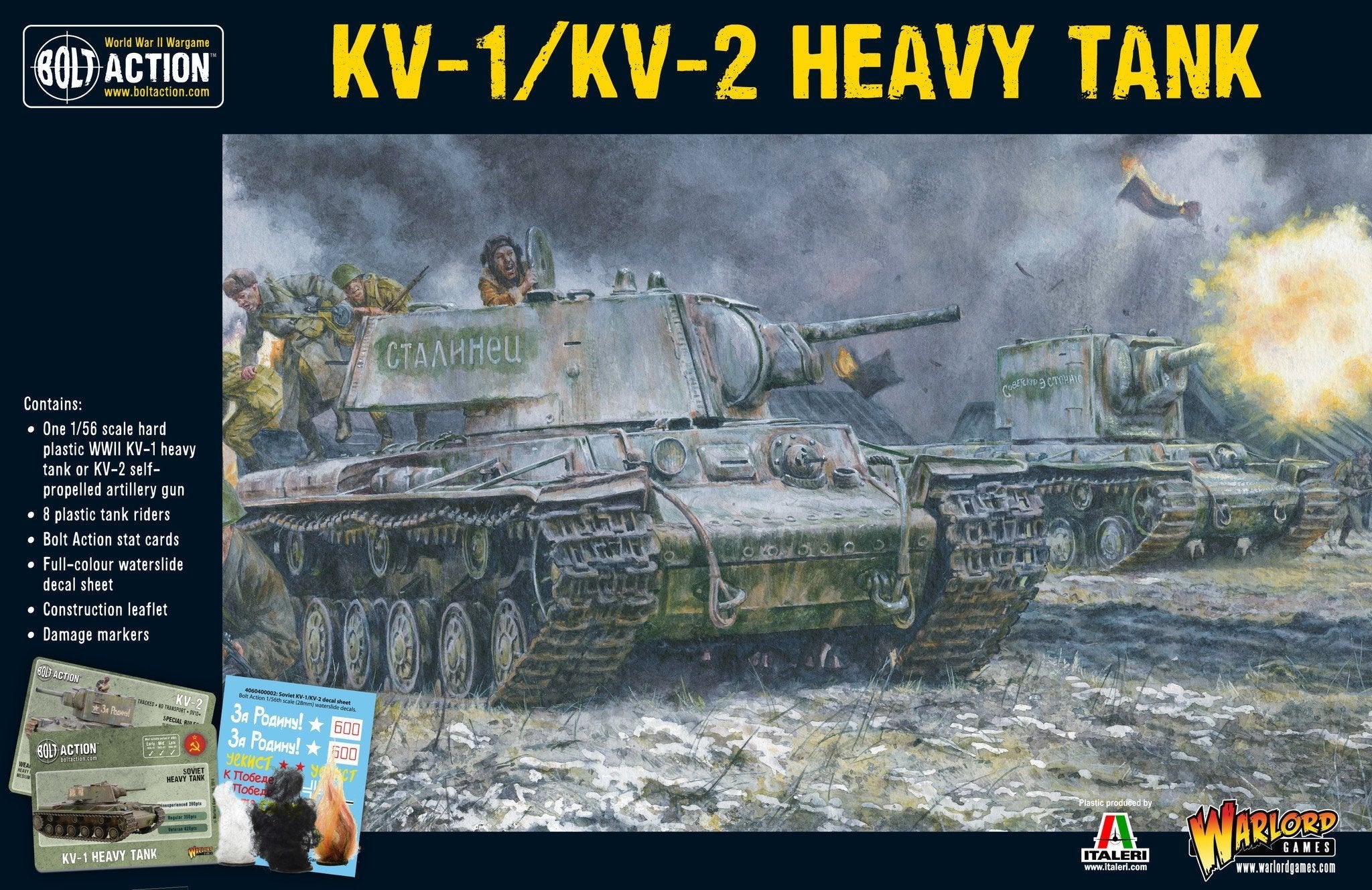 KV-1/KV-2 Plastic Box Set (New In Box)
