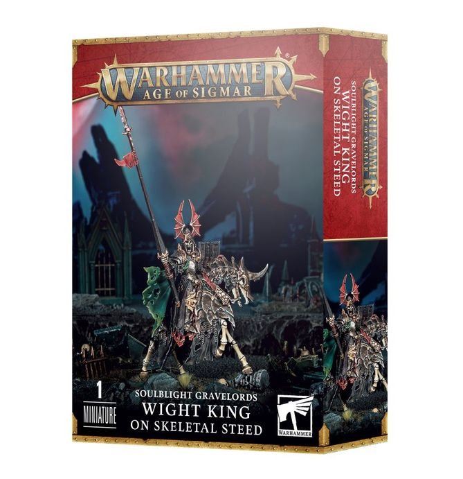 Wight King on Skeletal Steed (On Sprue)