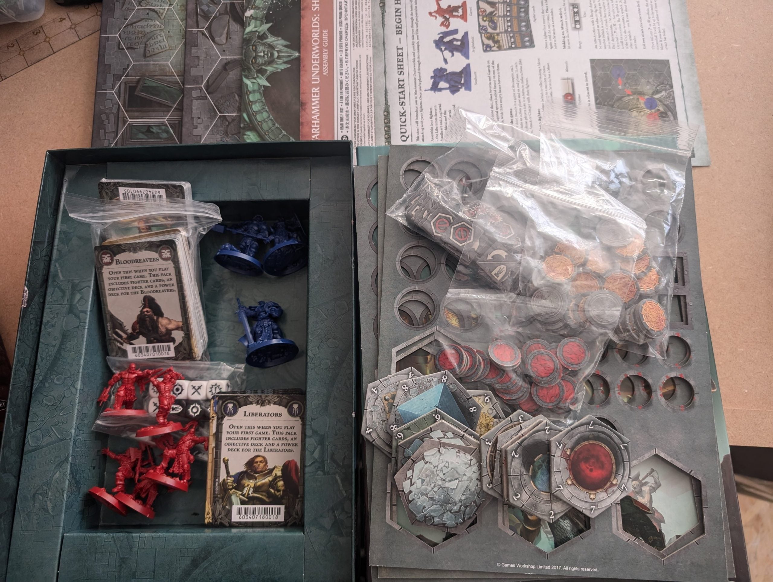 Warhammer Underworlds Shadespire (part built)