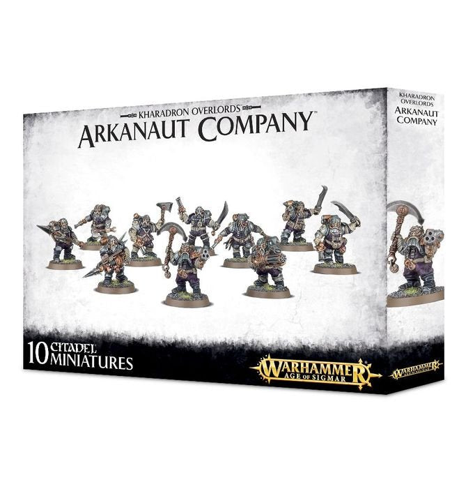 10 x Arkanaut Company warriors in box