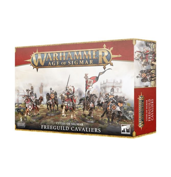 5 x Freeguild Cavaliers on Sprue