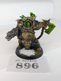 Chaos Space Marines Sorcerer (Nurgle Convert)