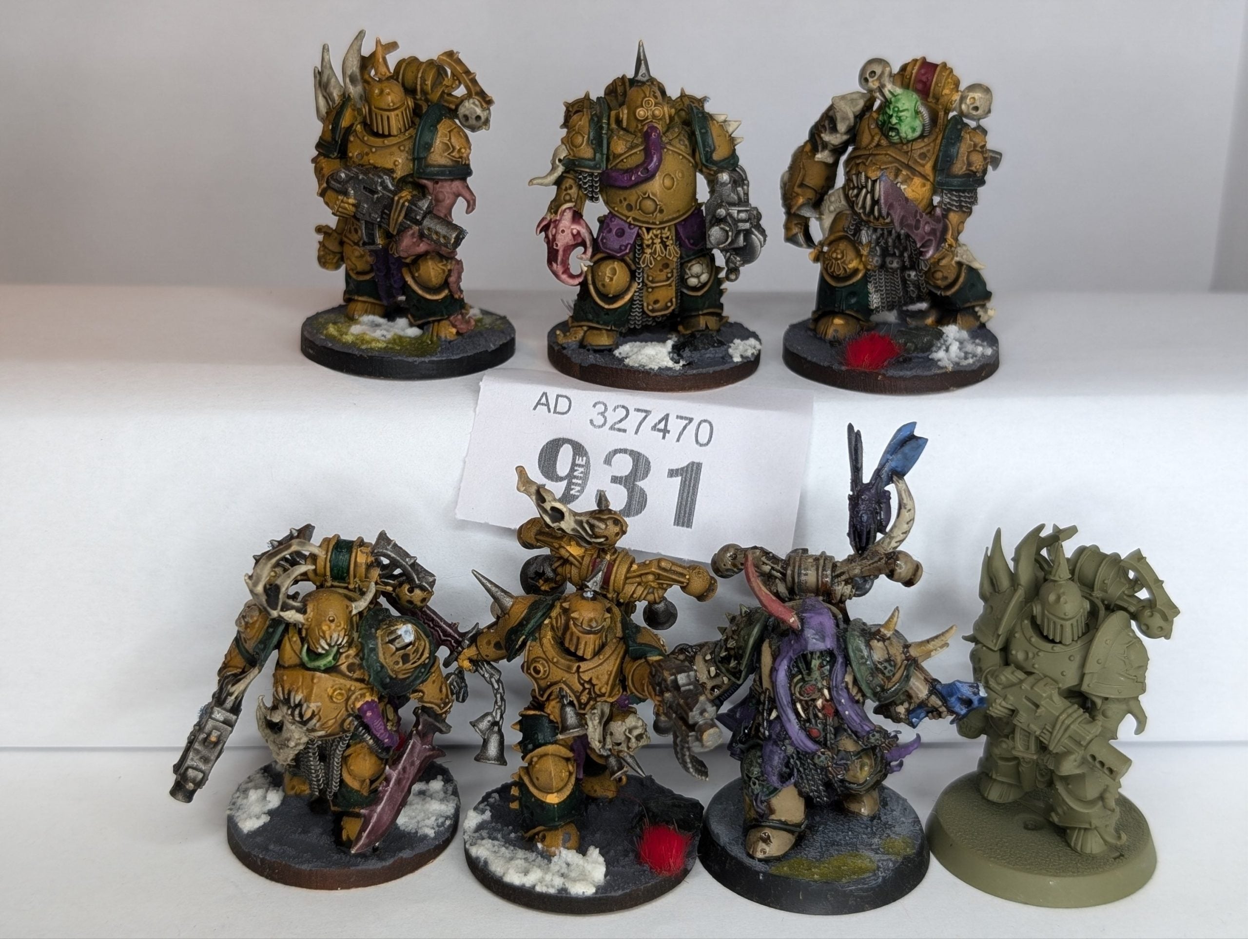 7 x Plague Marines