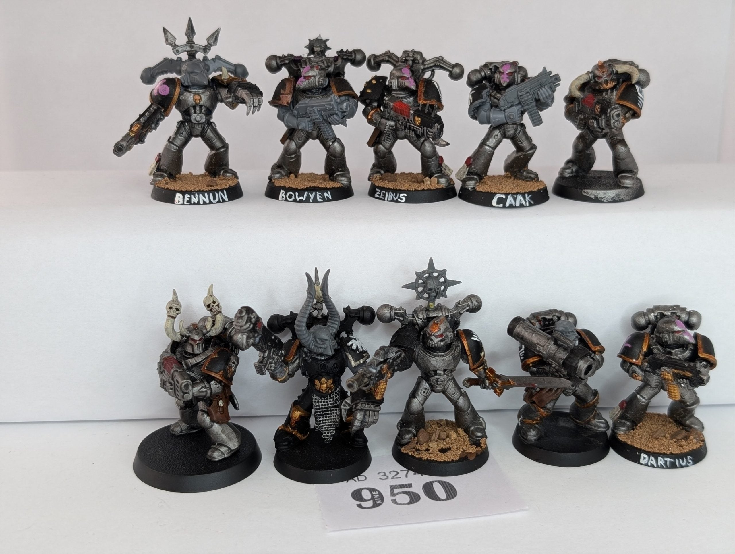 Chaos Space Marine Legionaries