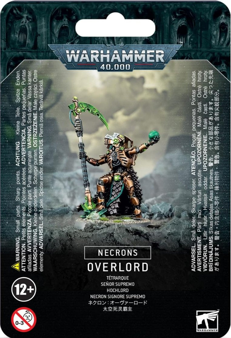 Necron Overlord with Warscythe (in box)