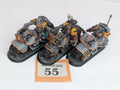 3 Space Wolf Outrider Bikes