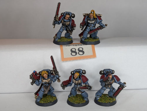 5 x Space Wolf Assault Intercessors (1st Born)
