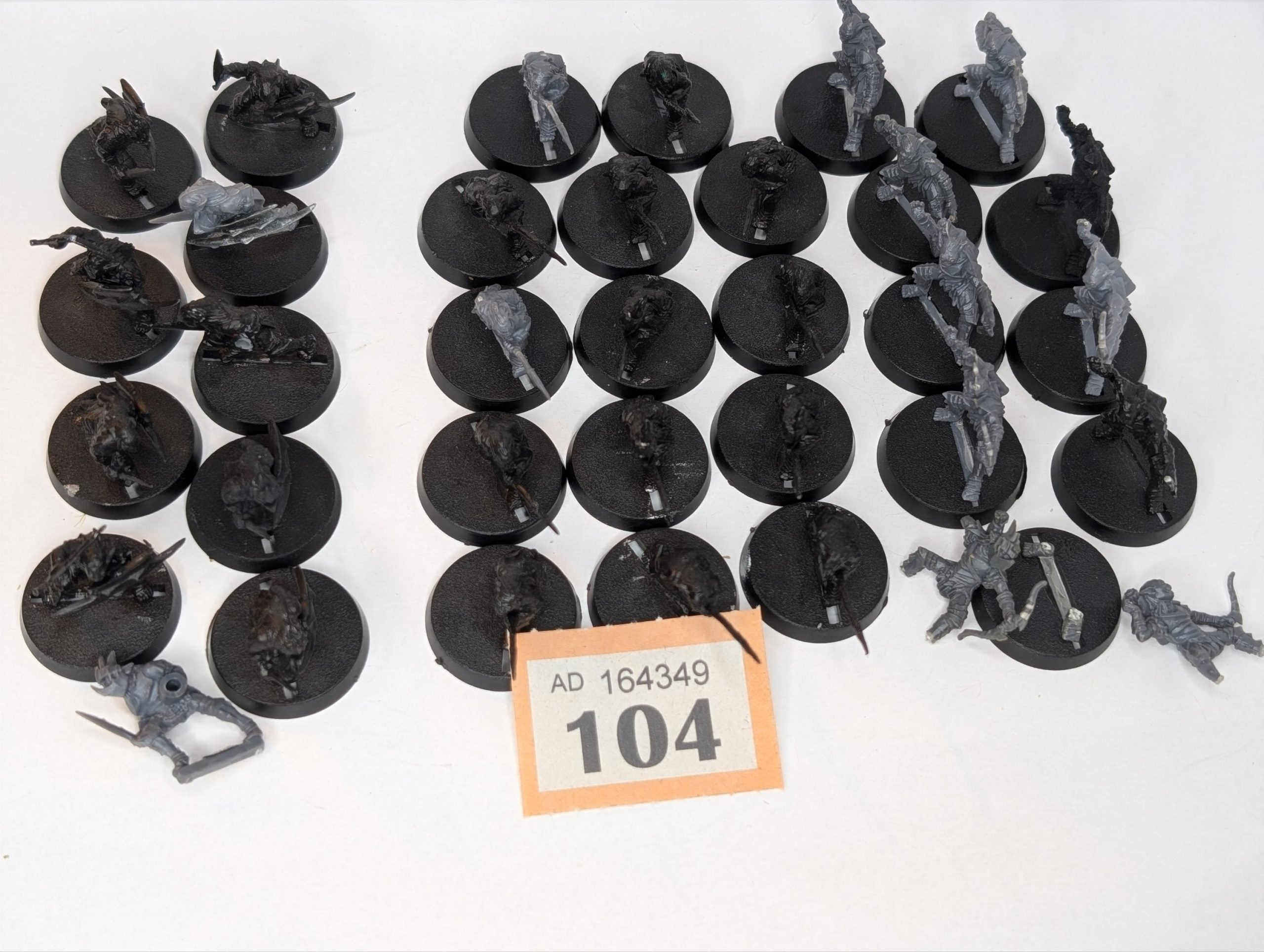 Over 30 Moria Goblins (some damaged, some missing bases)