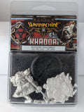 Warmachine Khador Kommander Orsus Zoktavir Epic Warcaster