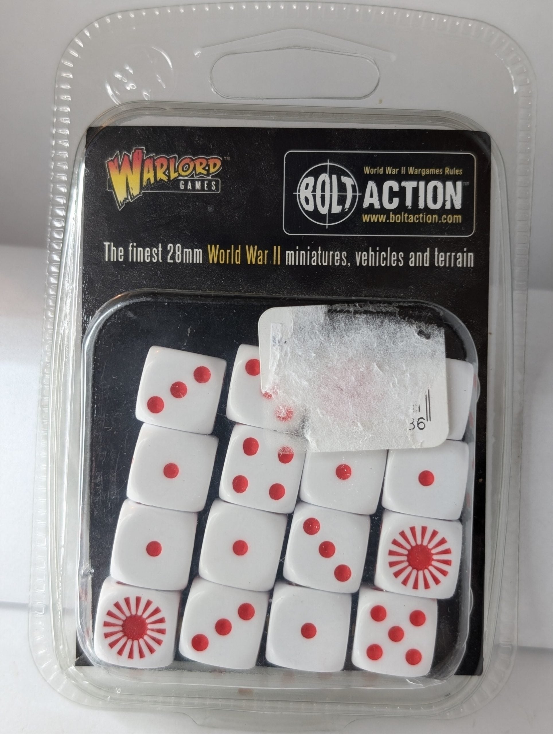 Japanese Army D6 Dice Bolt Action (16)