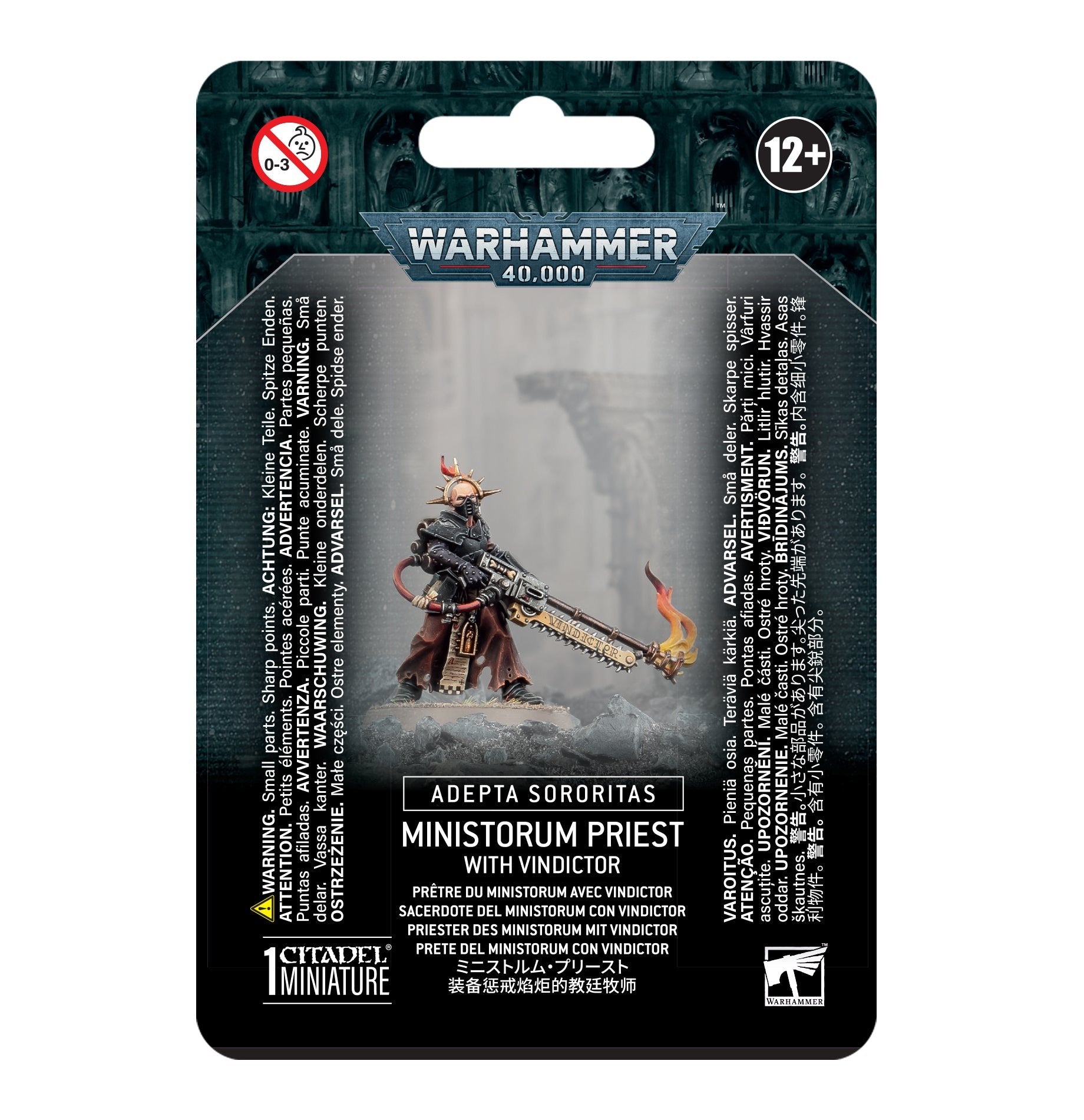 Ministorum Priest with Vindictor (On Sprue)