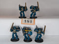 Ultramarine Vanguard Veteran Squad with Jump Packs