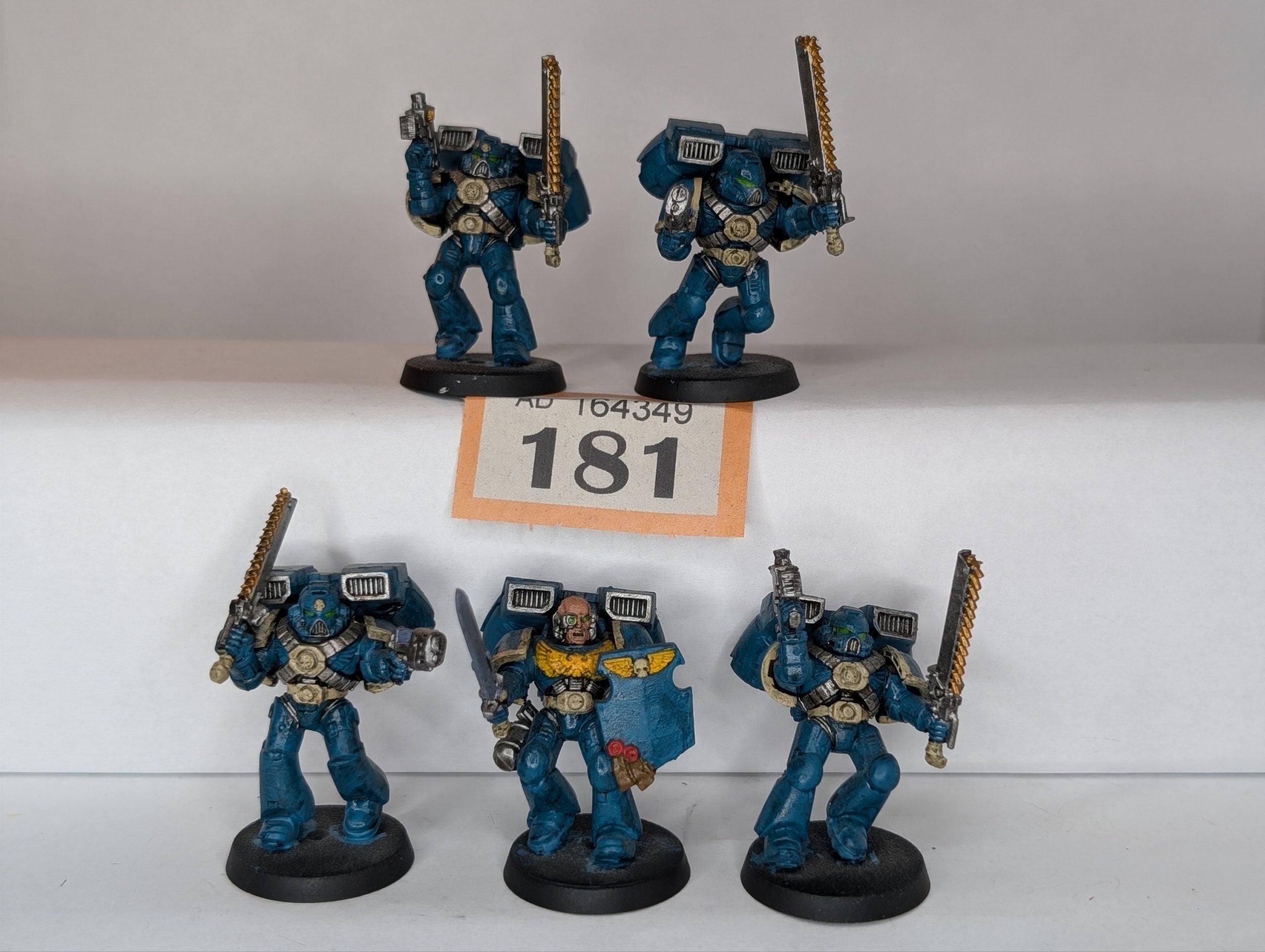 Ultramarine Vanguard Veteran Squad with Jump Packs