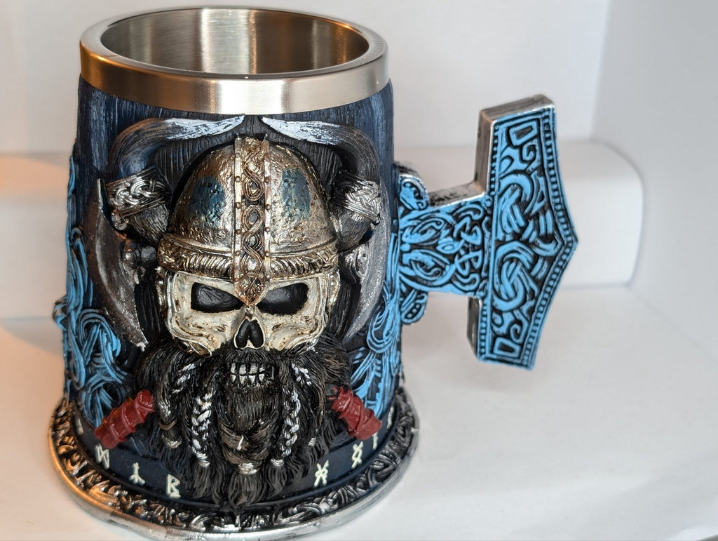 Norse Skull Tankard