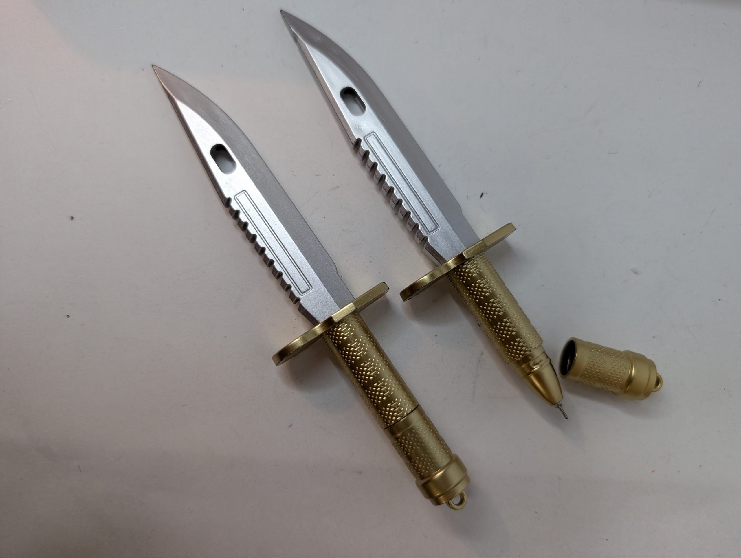 Combat Knife Pen (X2)
